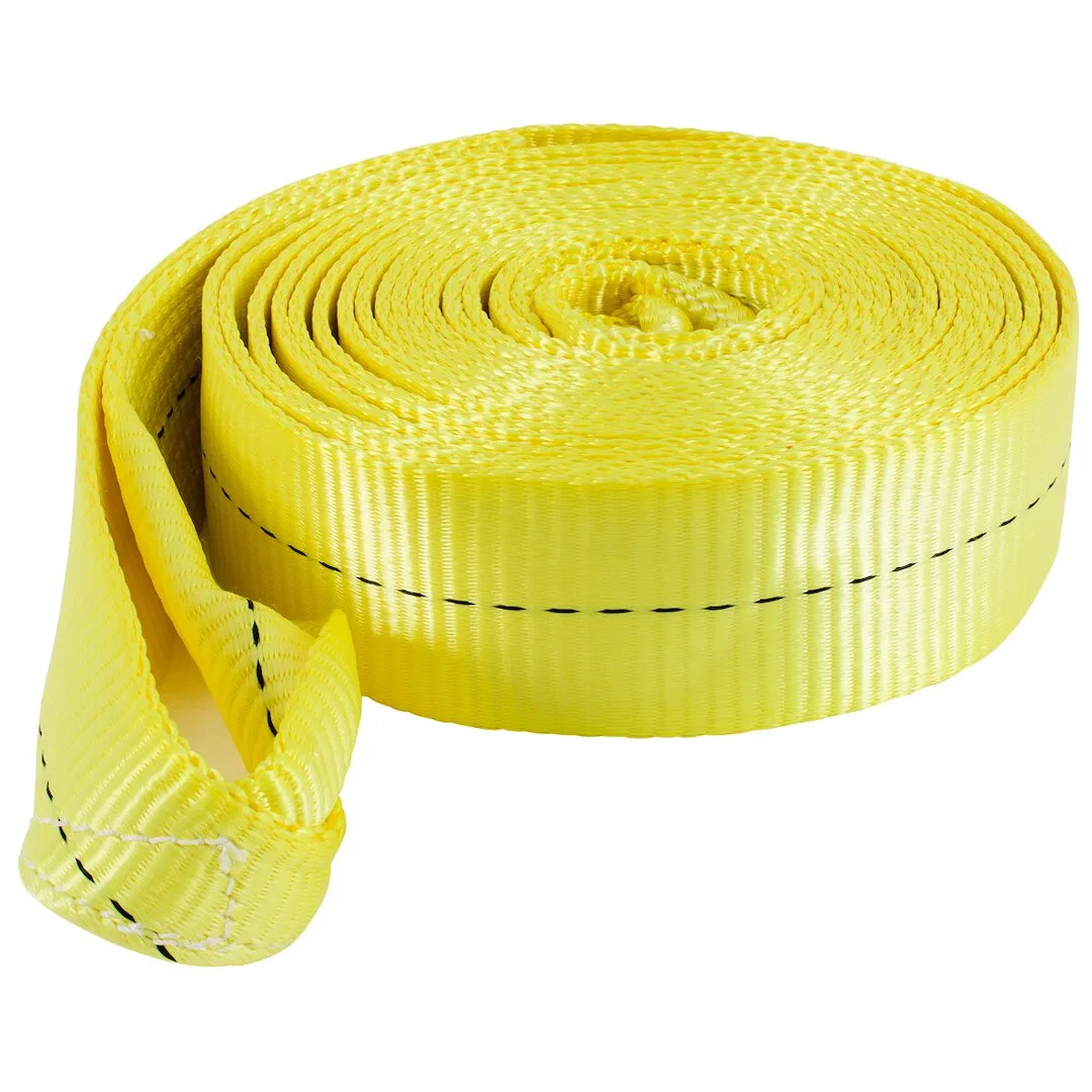 89933 – HAMPTON PROD Recovery Strap, 30 Foot Length x 3 Inch Width Rated To 15000 Pound Load Capacity/ 30000 Pound Br...